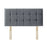 Surrey Buttoned Strutted Half Headboard - Choice Of Fabrics & Sizes - The Furniture Mega Store 