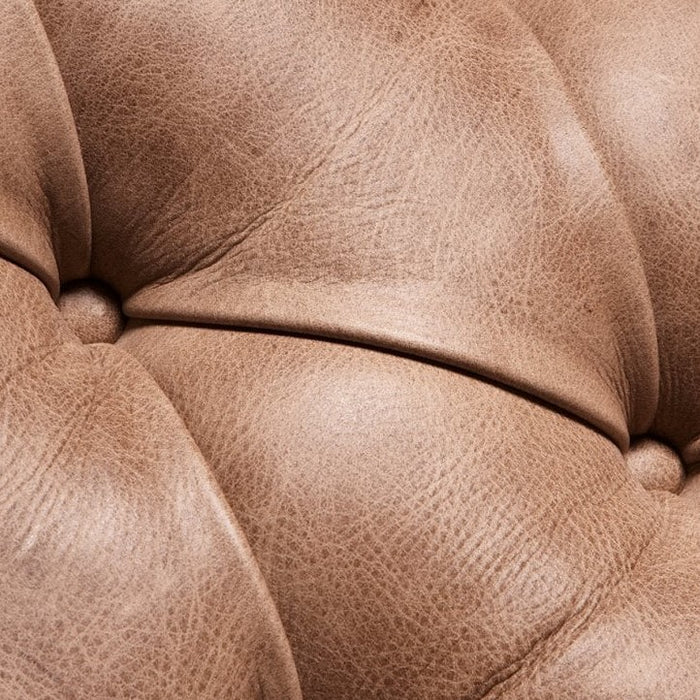 Victoria Italian Leather Chesterfield Sofa Collection - Choice Of Leathers - The Furniture Mega Store 