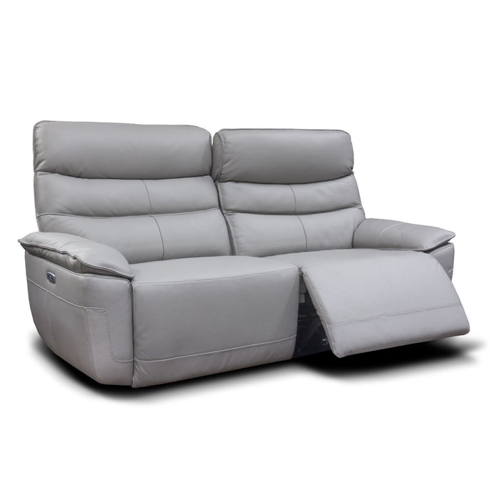 Grayson Leather Recliner Collection - Power or Manual Options - Choice Of Colours - The Furniture Mega Store 
