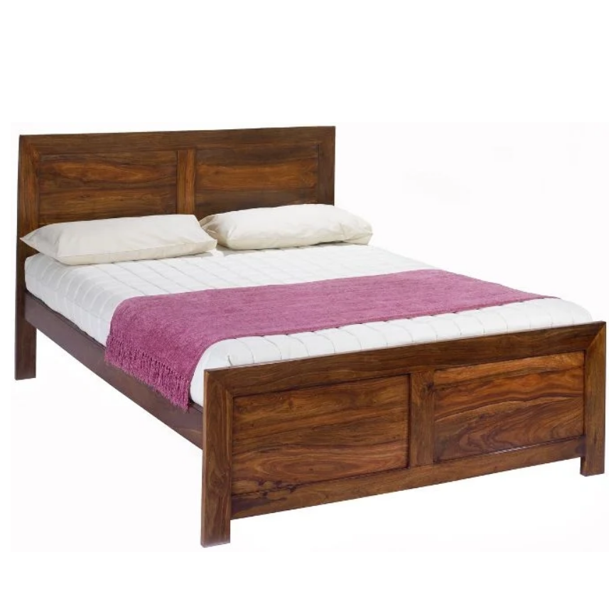 Cuba Sheesham 5ft King Size Bed - The Furniture Mega Store 