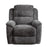 Barley Fabric Power Recliner Armchair - Intergrated USB-C Fast Charge Ports - The Furniture Mega Store 