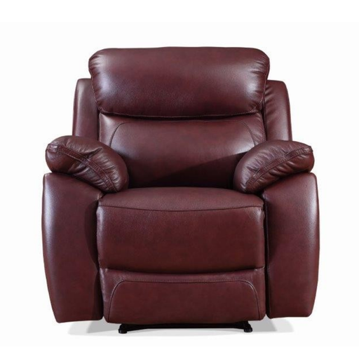Dallas Leather Recliner Armchair Collection - Choice Of Manual or Power Function - The Furniture Mega Store 