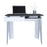 Detroit White & Carbon Grey Oak Woodgrain 1 Drawer Desk - The Furniture Mega Store 