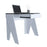 Detroit White & Carbon Grey Oak Woodgrain 1 Drawer Desk - The Furniture Mega Store 