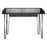 Detroit White & Carbon Grey Oak Woodgrain Hair Pin Leg Desk - The Furniture Mega Store 