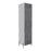 Detroit White & Carbon Grey Oak Woodgrain Tall Storage Cabinet - The Furniture Mega Store 