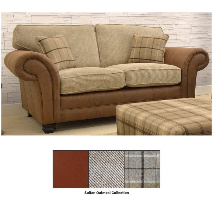 Darwin Fabric Sofa & Chair Collection - Scatter or Standard Back & Choice Of Fabrics - The Furniture Mega Store 