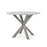 Docklands Round Dining Table & 4 Dining Chairs Set - The Furniture Mega Store 