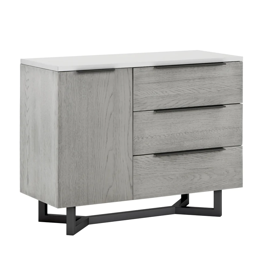 Docklands Small Sideboard - 90cm - The Furniture Mega Store 