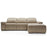 Domo Luxury Leather Modular Sofa Collection - Various Options - The Furniture Mega Store 