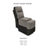 Astwick Modular Power Recliner With Intergrated Usb Charging Points - The Furniture Mega Store 