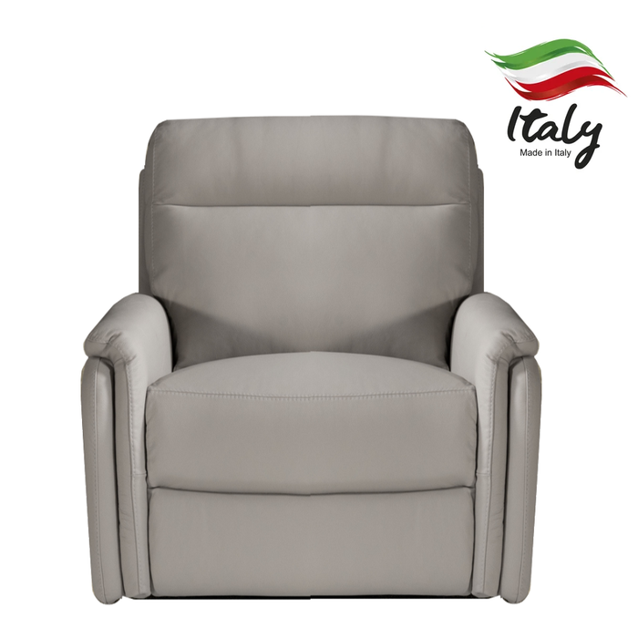 Fox Italian Leather Armchair - Various Options - The Furniture Mega Store 