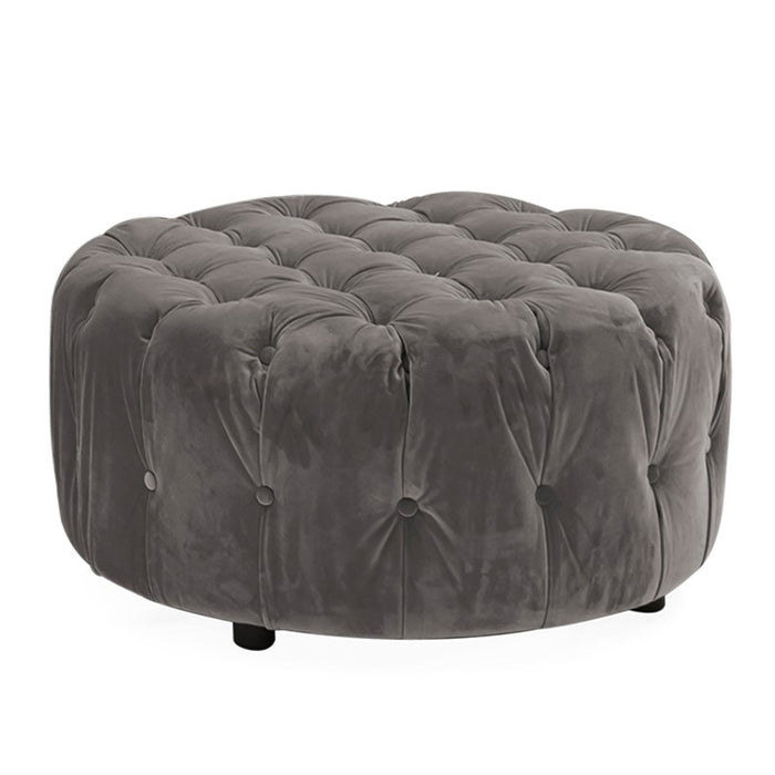Darby Velvet Chesterfield Sofa, Chair & Ottoman Collection - Various Options - The Furniture Mega Store 