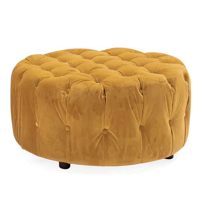 Buxton Velvet Chesterfield Ottoman - Choice Of Colours