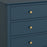 Berkshire Wide Chest Of 6 Drawers - The Furniture Mega Store 