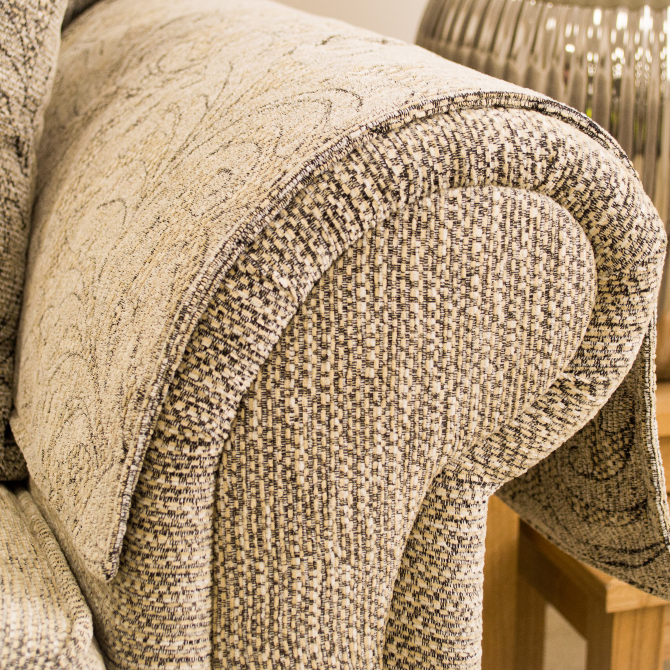 Henley Fabric Sofa & Armchair Collection - Choice Of Fabrics & Feet - The Furniture Mega Store 
