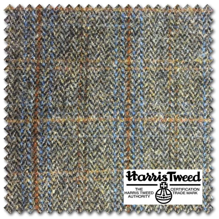 Edwin Rollback Harris Tweed Dining Chair - Choice Of Tweed & Legs - The Furniture Mega Store 