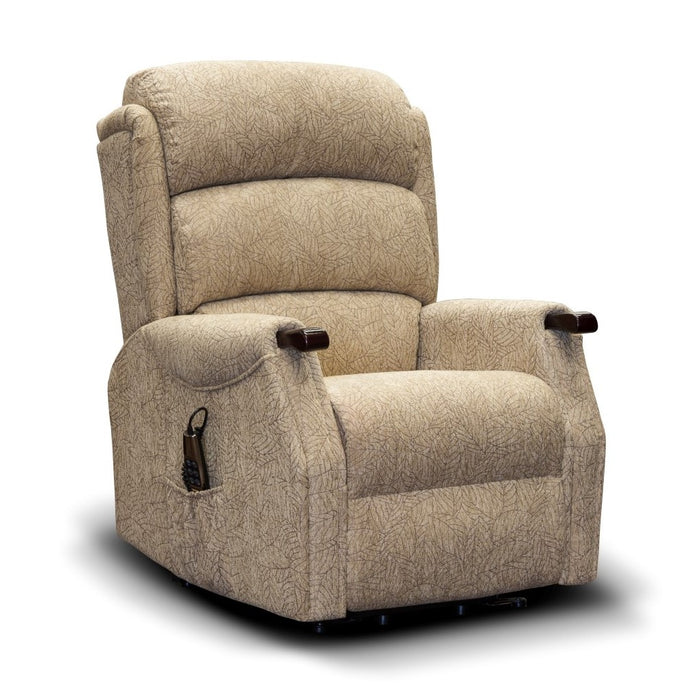 Harrington Dual Motor Lift and Rise Chair - Autumn Beige - The Furniture Mega Store 