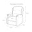Harrington Dual Motor Lift and Rise Chair - Grey - The Furniture Mega Store 