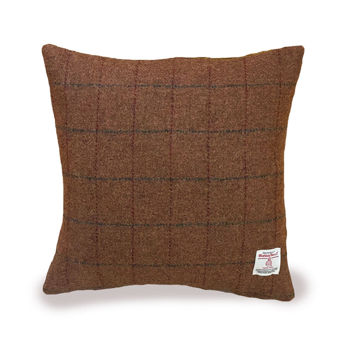 Harris Tweed Large Feather Filled Scatter Cushion 55 X 55 - Choice Of Tweeds - The Furniture Mega Store 