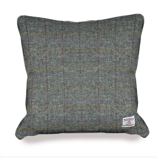 Harris Tweed Large Feather Filled Scatter Cushion 55 X 55 - Choice Of Tweeds - The Furniture Mega Store 