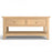 Grand Parquet Oak Coffee Table With Drawers - The Furniture Mega Store 