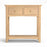 Grand Parquet Oak 2 Drawer Console Table - The Furniture Mega Store 