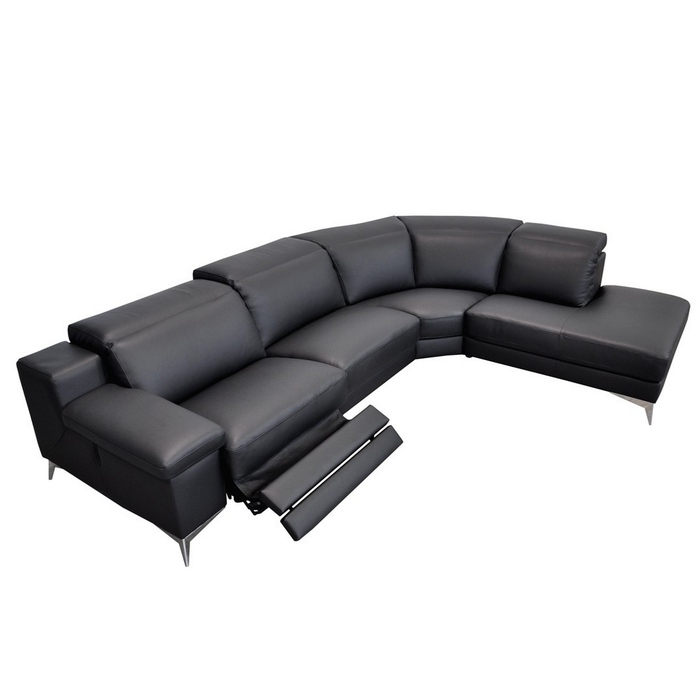 Sectional best sale and recliner