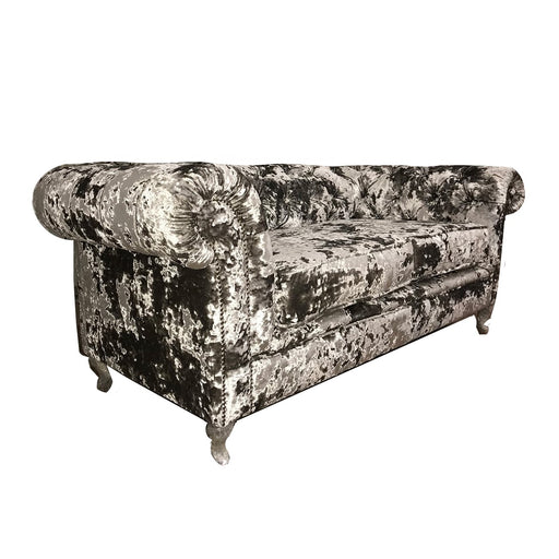 Victoria Lustro Velvet Deep Buttoned Chesterfield -  Various Options - The Furniture Mega Store 