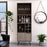 New York Smoked Oak-Bleached Grey Collection Tall Bar Cabinet - The Furniture Mega Store 