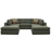 Inka Modular Sofa Collection - Choice Of Fabrics - The Furniture Mega Store 