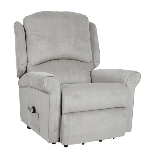 Hampton Dual Motor Rise & Recliner Chair - Choice Of Sizes & Fabric - The Furniture Mega Store
