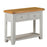 Chester Dove Grey & Solid Oak Console Table - The Furniture Mega Store 