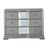 Lucca Grey Mirrored 3 Drawer Chest - The Furniture Mega Store 