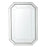 Lucca Grey Wall Mirror - 120cm - The Furniture Mega Store 