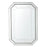 Lucca Grey Wall Mirror - 120cm - The Furniture Mega Store 