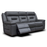 Jacque Leather Recliner Sofa & Armchair Collection - Various Options - The Furniture Mega Store 