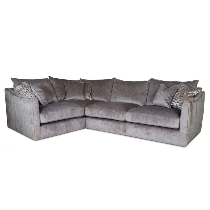 Blaise Corner Sofa - Choice Of Sizes & Fabrics - The Furniture Mega Store 