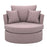 Lucy Fabric Swivel Chair - Choice Of Colours & Size - The Furniture Mega Store 
