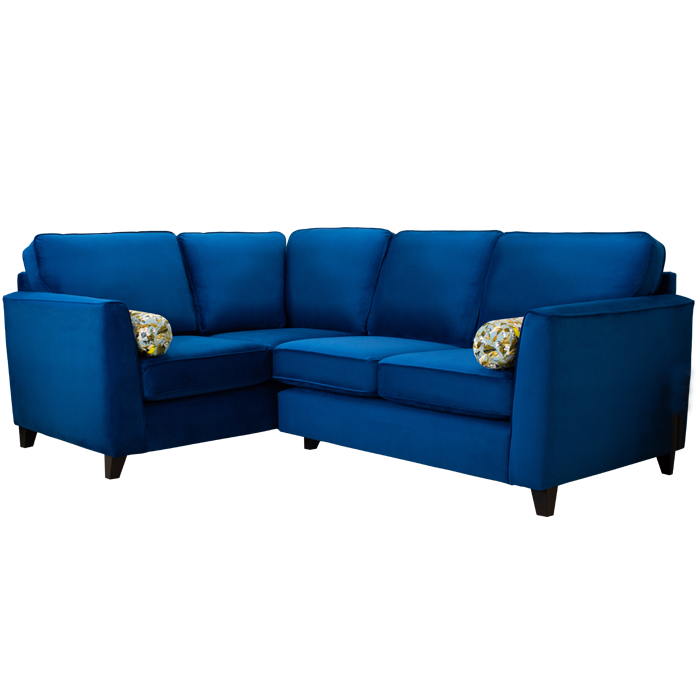 Rene Collection Corner Sofa - Available In A Choice Of Fabrics & Sizes - The Furniture Mega Store 