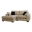 Loft Fabric Sofa Collection - Choice Of Sizes & Fabrics - The Furniture Mega Store 