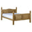 Corona 5ft High Foot End Pine King Size Bed - The Furniture Mega Store 