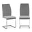 Oko Grey Stone Dining Table 120cm & 4 Matching Dining Chairs - Set - The Furniture Mega Store 
