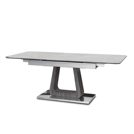 Zeus Grey Ceramic Extendable Dining Table - 160cm - 200cm - The Furniture Mega Store 
