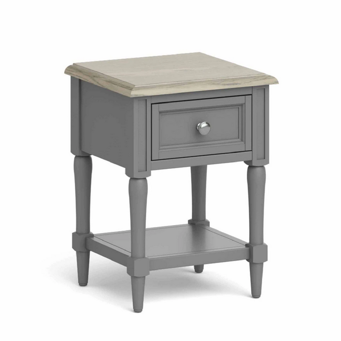 Marseille 1 Drawer Lamp table - The Furniture Mega Store 