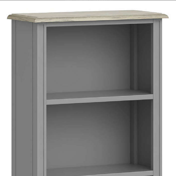 Marseille Grey Painted Slim Bookcase - The Furniture Mega Store 