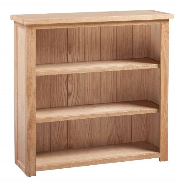 Romsey Solid Oak Small Bookcase - The Furniture Mega Store 