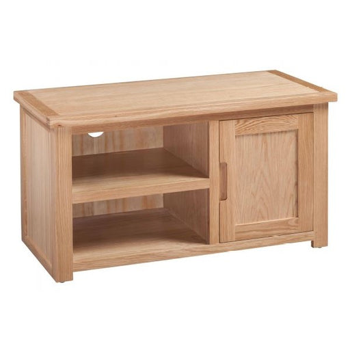 Romsey Solid Oak TV Cabinet - The Furniture Mega Store 