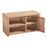 Romsey Solid Oak TV Cabinet - The Furniture Mega Store 
