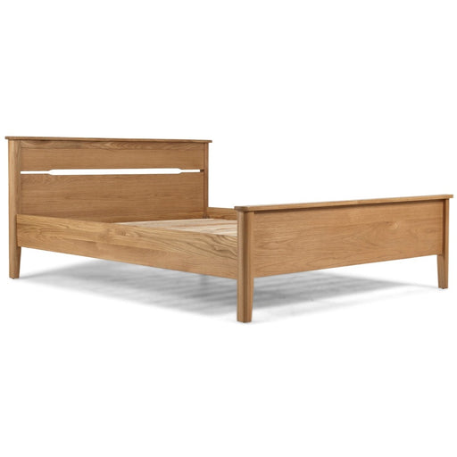 Harkuta Solid Oak 4'6 Double Bed Stead - Out Of Stock - Due Back In - 8 - 9 Weeks - The Furniture Mega Store 